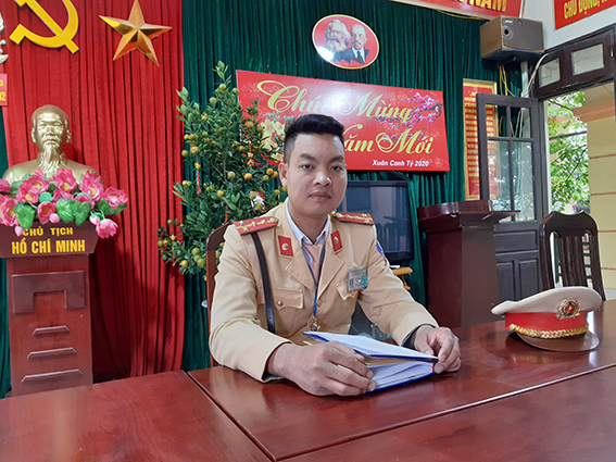 Gặp chiến sĩ CSGT trẻ luôn sẵn sàng vì nhiệm vụ